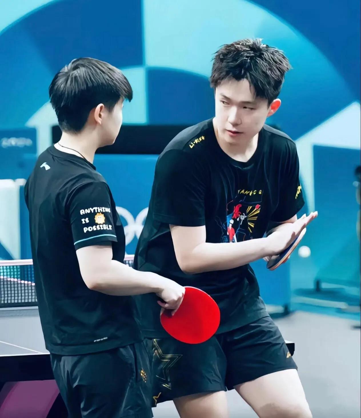 包含波兰乒乓球队险胜中国乒乓球队，张继科送出助攻的词条