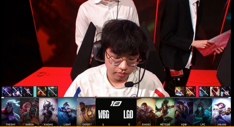 100T横扫LGD,Crisp高光表现 100T横扫LGD,Crisp高光表现