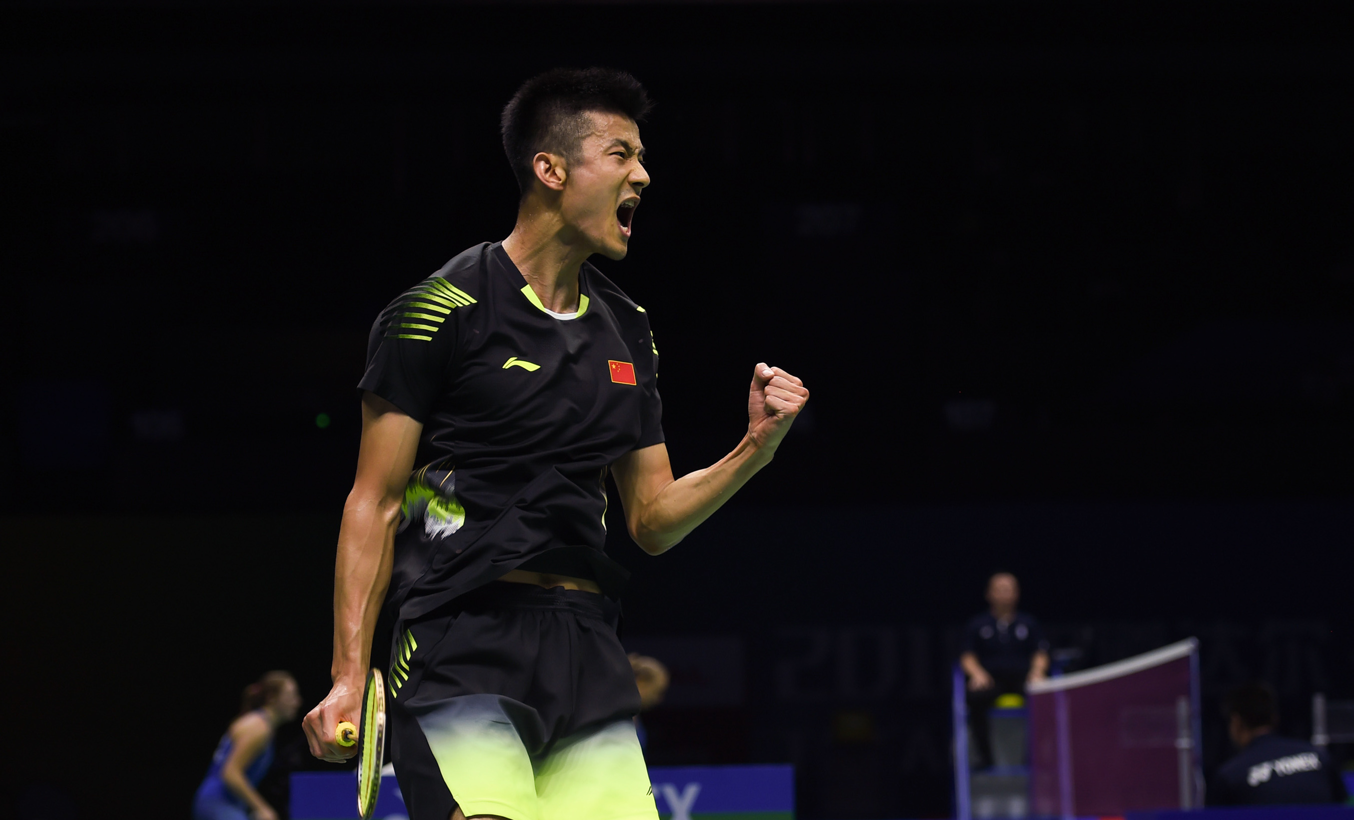 关于中国羽毛球队绝地反击法国羽毛球队，谌龙爆发神勇的信息