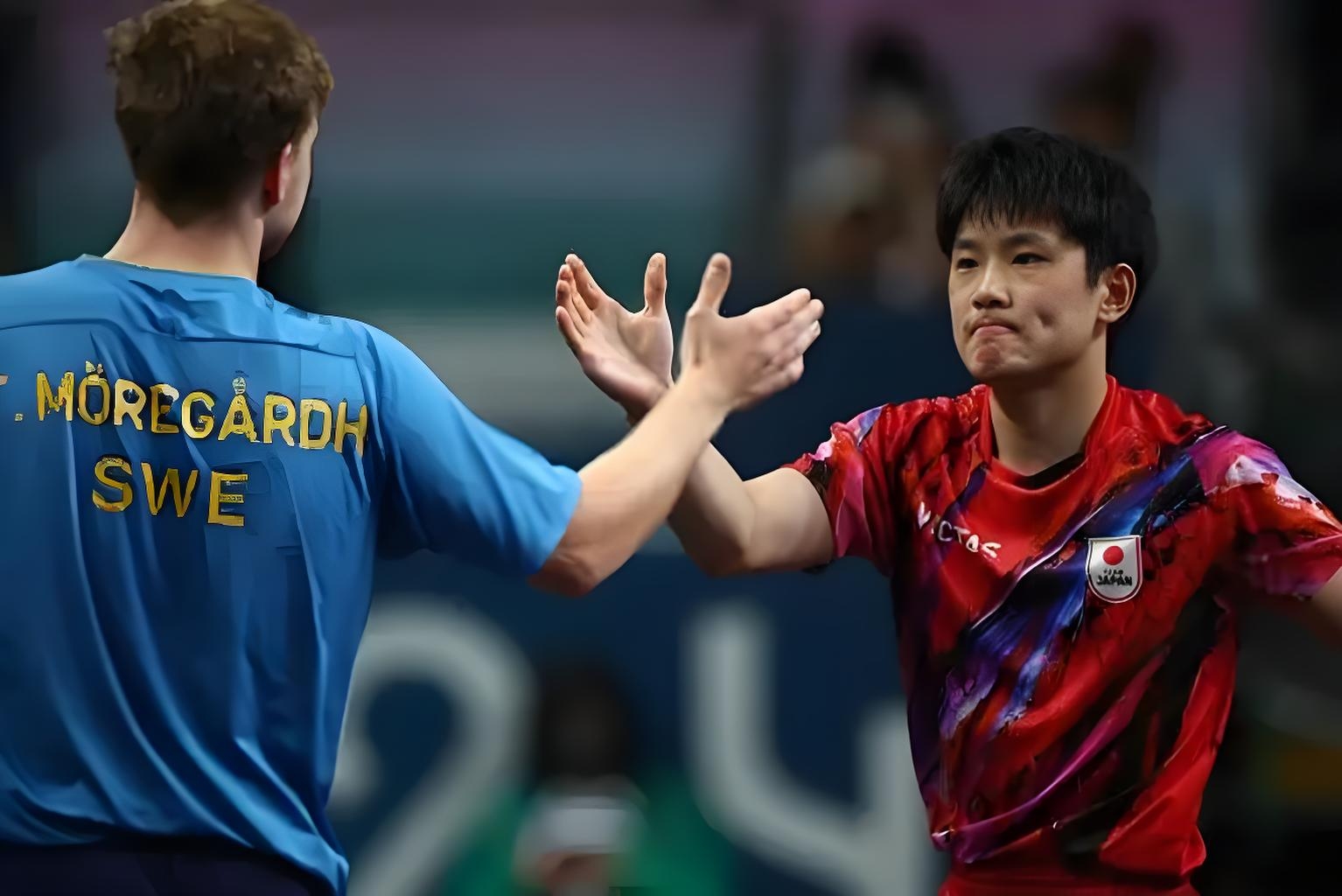 波兰队横扫瑞典队，张本智和统治全场的简单介绍